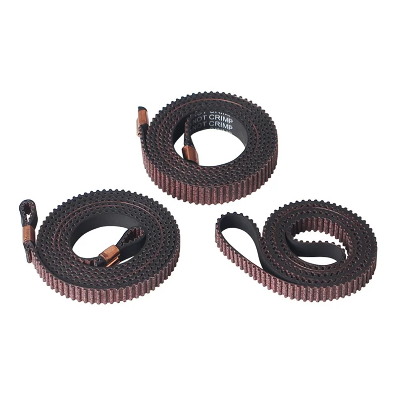 For Kobra 3 X+Y+Z Timing Belts Kit X-Axis Y-Axis Z-Axis Synchronous Belt Kit High Precision Replacement Parts