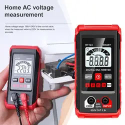 Mini Digital Multimeter Volt Meter Tm-510 Digital Multimeter AC/DC Current MeterNon Contact Voltage Tester Multimeter Tester,