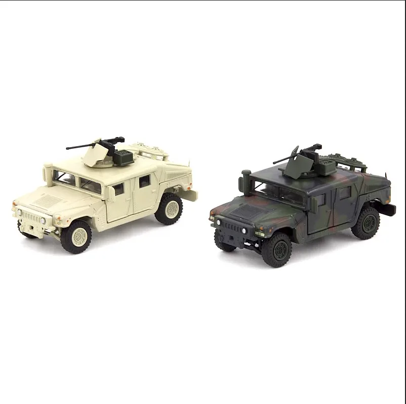 2 sztuk/zestaw 1/72 nas wojskowy Humvee uniwersalny pojazd opancerzony Model M1114