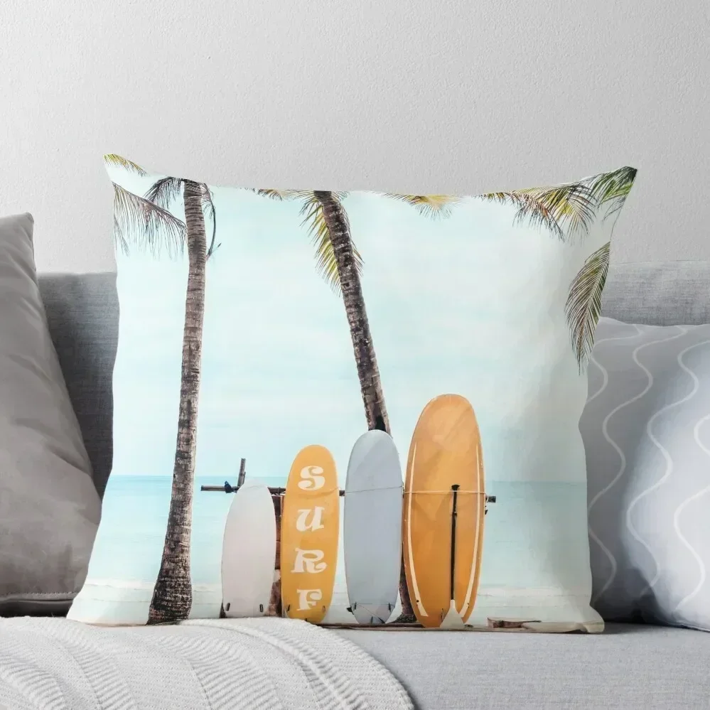 

Choose Your Surfboard Throw Pillow Pillowcases Covers For Sofas pillow