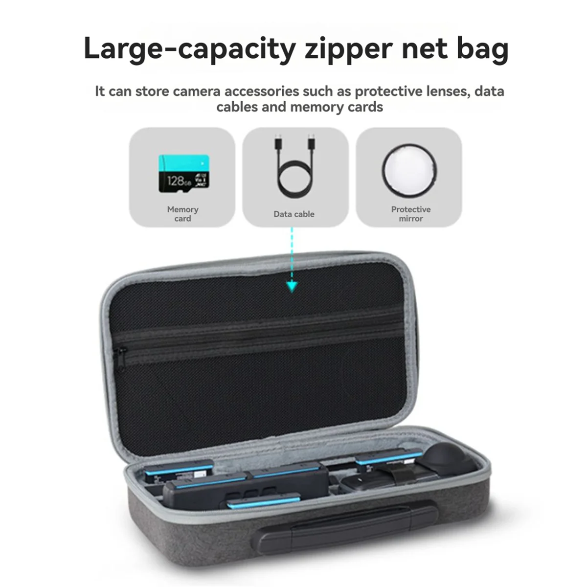 New  for X5 Storage Bag Handheld Case Protective Case Shoulder Camera Handheld Bag Portable Accessories