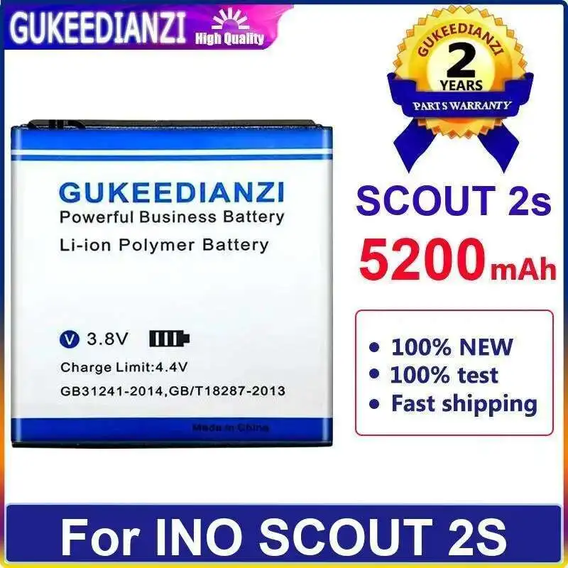 

Long-Lasting Performance 5200Mah Mobile Phone Battery For Ino Scout 2S