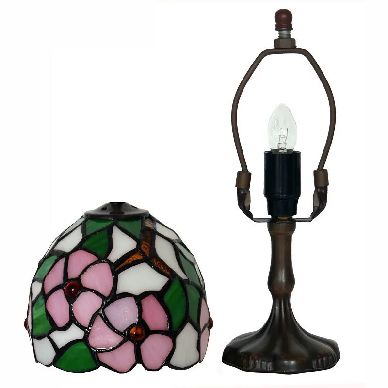 زخرفة دراسة بجانب السرير على شكل زهرة التفاح للأصدقاء هدية مصباح مكتبي صغير