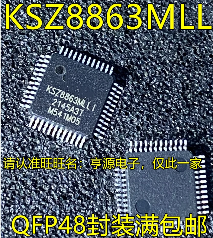 

KSZ8863MLLI MLLI QFP48 KSZ8863FLL FLLI Original, in stock. Power IC