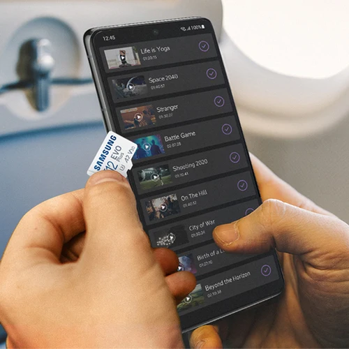 Imagen 2 del producto Tarjeta mcroSD Samsung EVO Plus/PRO Plus/PRO Ultimate 512G 256GB 128GB 64GB SDXC Clase 10 U1 tarjeta TF de alta velocidad U3 para vídeo 4K UHD