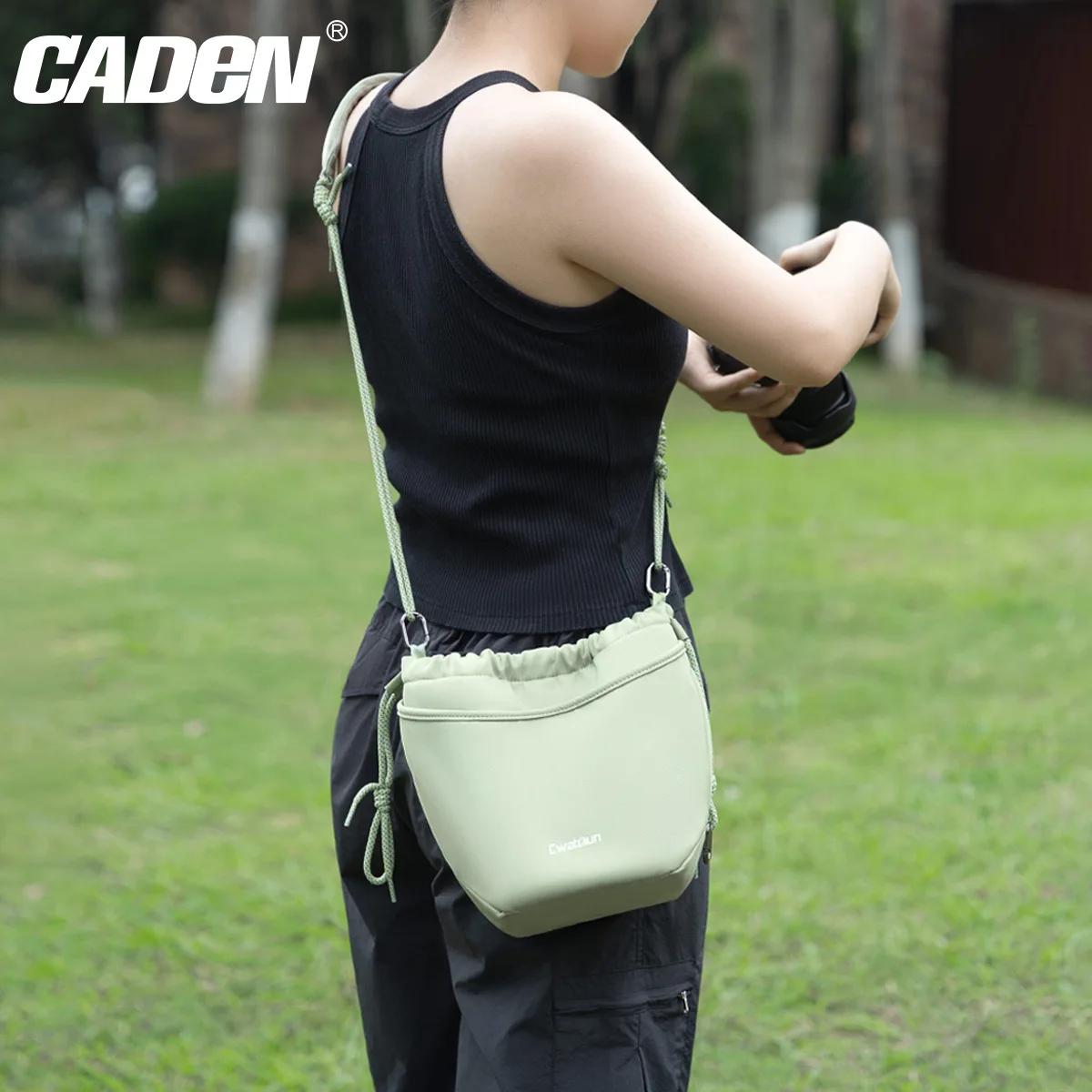 

Single-shoulder camera bag inner bag hand-held SLR lens storage cloud bag for Canon, Nikon, Fuji Polaroid photography bag