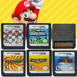 Cartuccia di giochi DS serie Mario nuova scheda Console per videogiochi Super Mario Bros Mario Kart DS Mario Party DS Card per NDSL 2DS 3DS