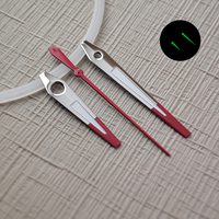 Watch Accessories NH35 Hands High-end polished hands red spliced silver hands suitable for NH35/NH36/4R/7S movements