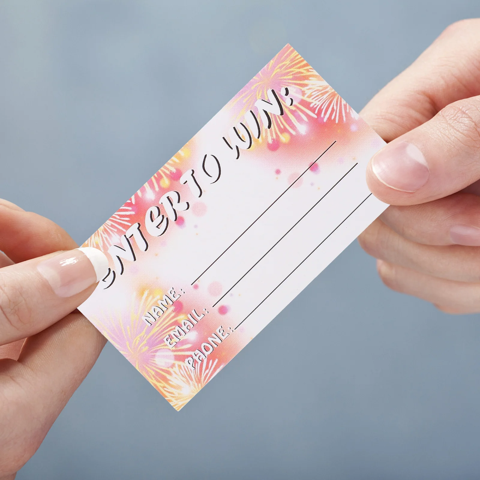 

Raffle Cards Blank Voting Tickets Multi-Use Entry Sheets For Party Auction Festival Event Ballot Supply Small Sign-Up