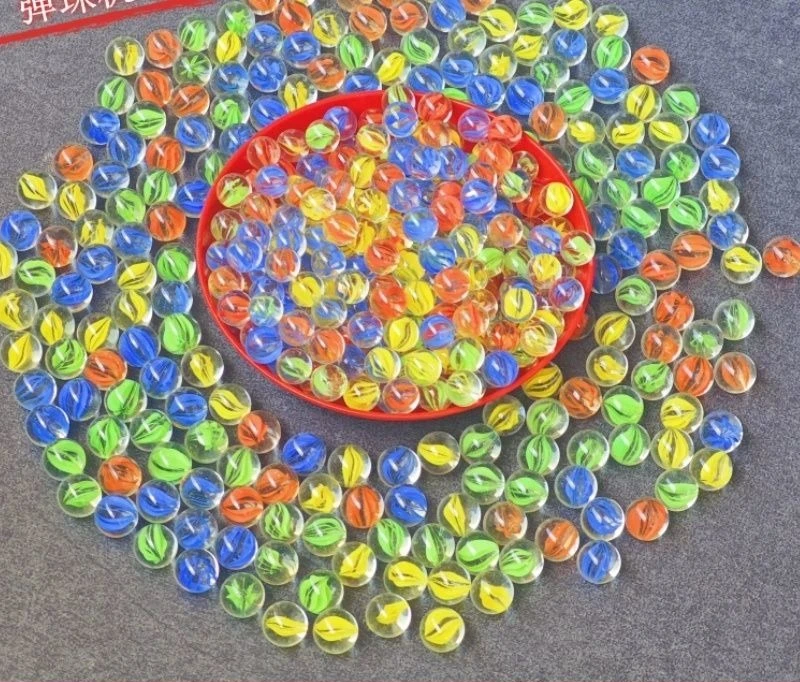 16mm Colorful Glass Marbles Tr - Aquarium Fish Game recension och pris