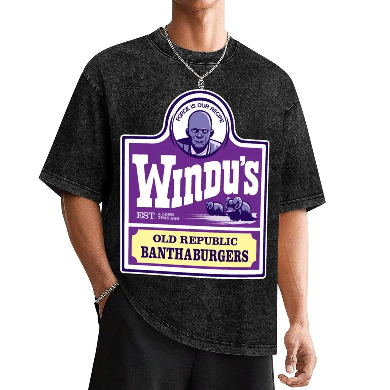 

Windu's Old Republic Banthaburgers T-Shirt valentines clothes tees mens t shirts