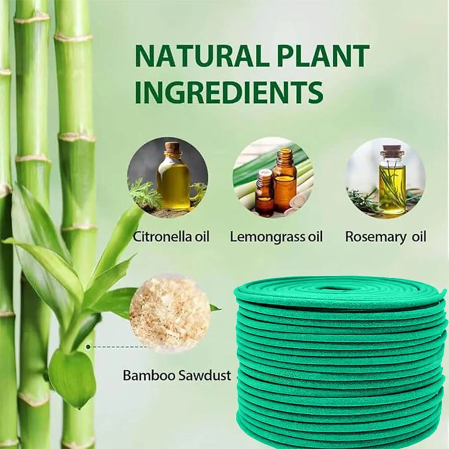 48 Scented Candles with Holder - Natural Lemongrass Fragrance, Suitable for Outdoor Use, by the Pool, in the Garden, on the Porch, on the Deck, for Camping and Hiking