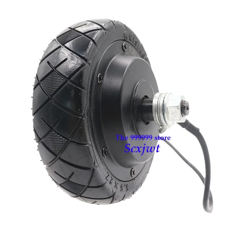 Electric Scooter 5.5x2 Front Solid Wheel Tire 24V 36V Universal Brushless Motor  Tyre 5.5 Inch