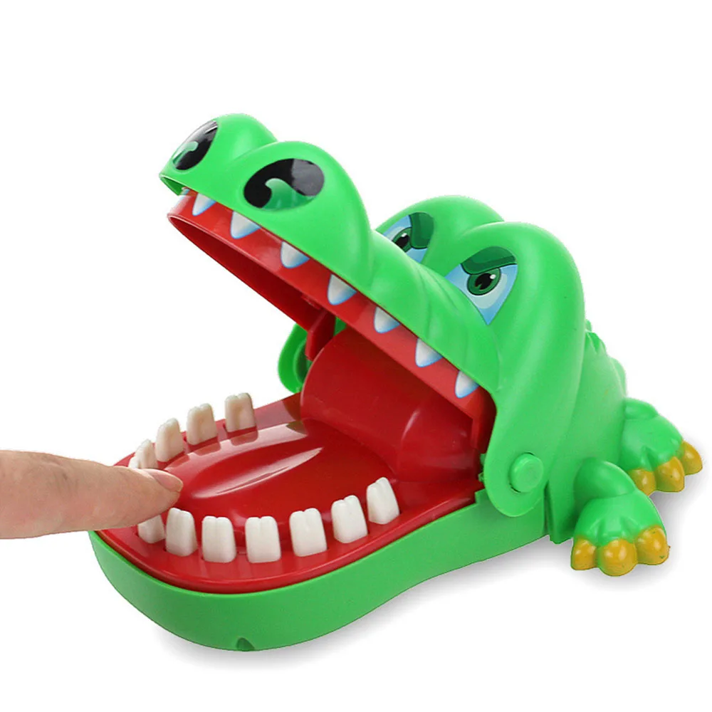 

Creative Gags Toy Family Games Practical Jokes Crocodile Game Crocodile Mouth Toy Bite Finger Game