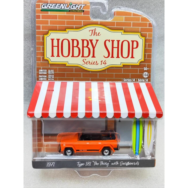 

1:64 1971, тип 181, высокая имитация литья под давлением автомобиля, модель из металлического сплава, украшение автомобиля, коллекция подарков