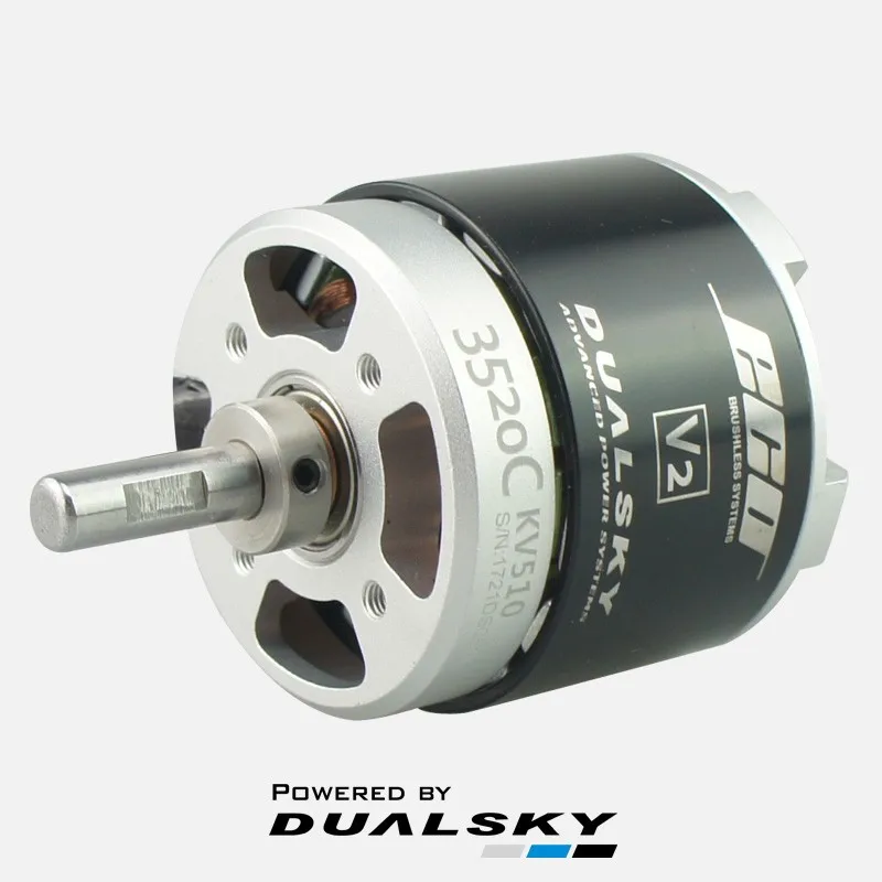 DUALSKY ECO3520C V2 510KV/680KV/820KV/1020KV Fixed wing Brushness Motor for model Aircraft With Bracket