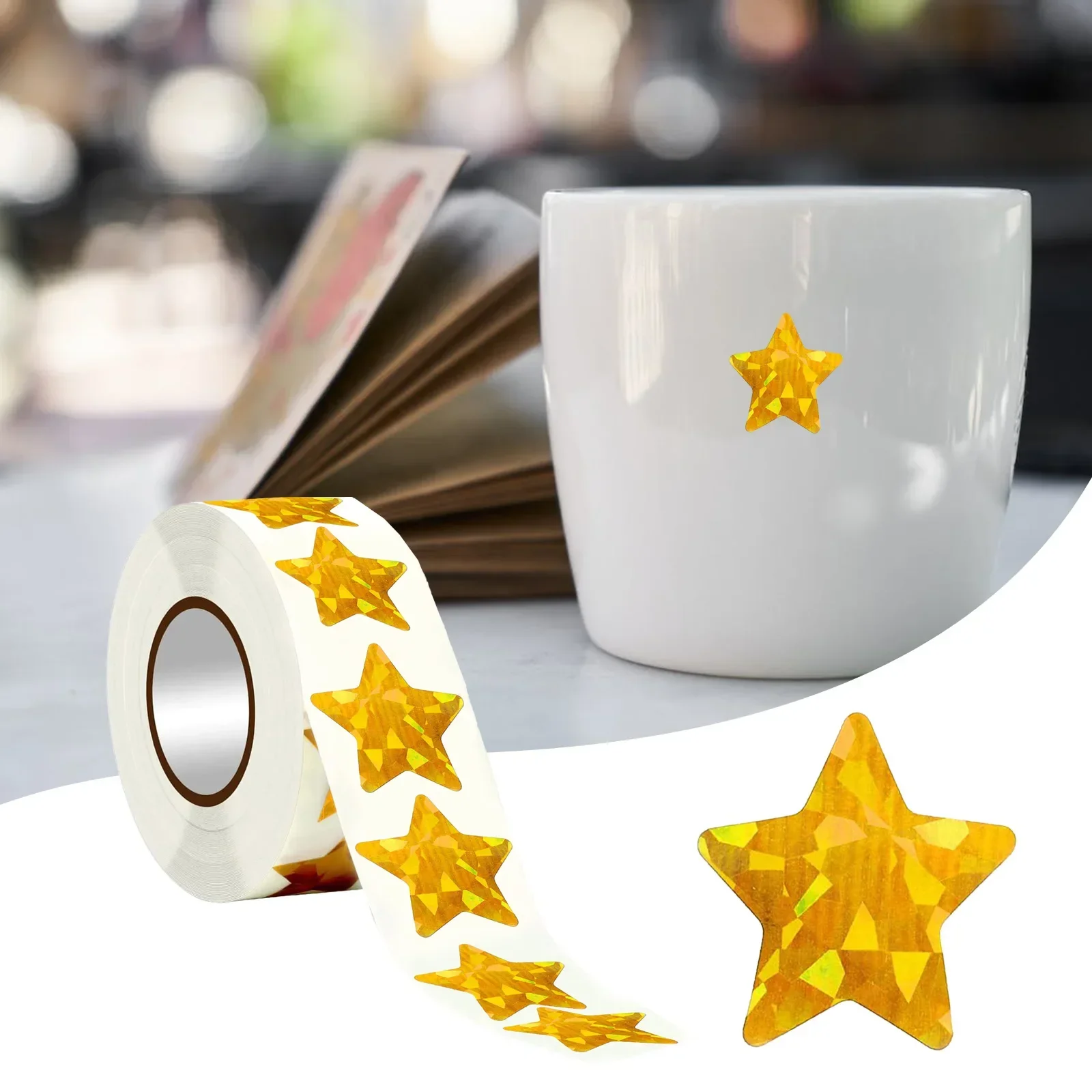 Kids Reward Chart Gold Star Stickers Gold Star Stickers Large Quantity School Classroom Fun And Engaging Versatile Use