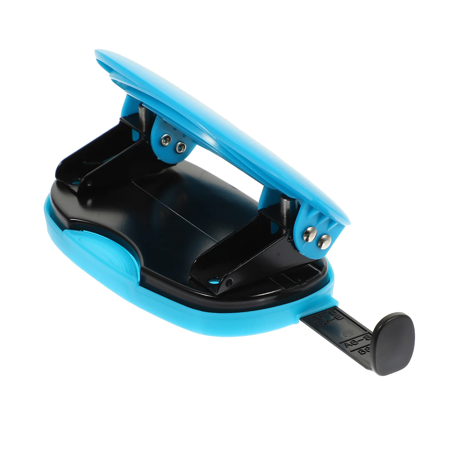 سطح المكتب اثنين من ثقب لكمة قابل للتعديل خرامة الورق دليل مكتب التموين فضفاضة ورقة الموثق أداة تخريم اثنين ثقب الناخس