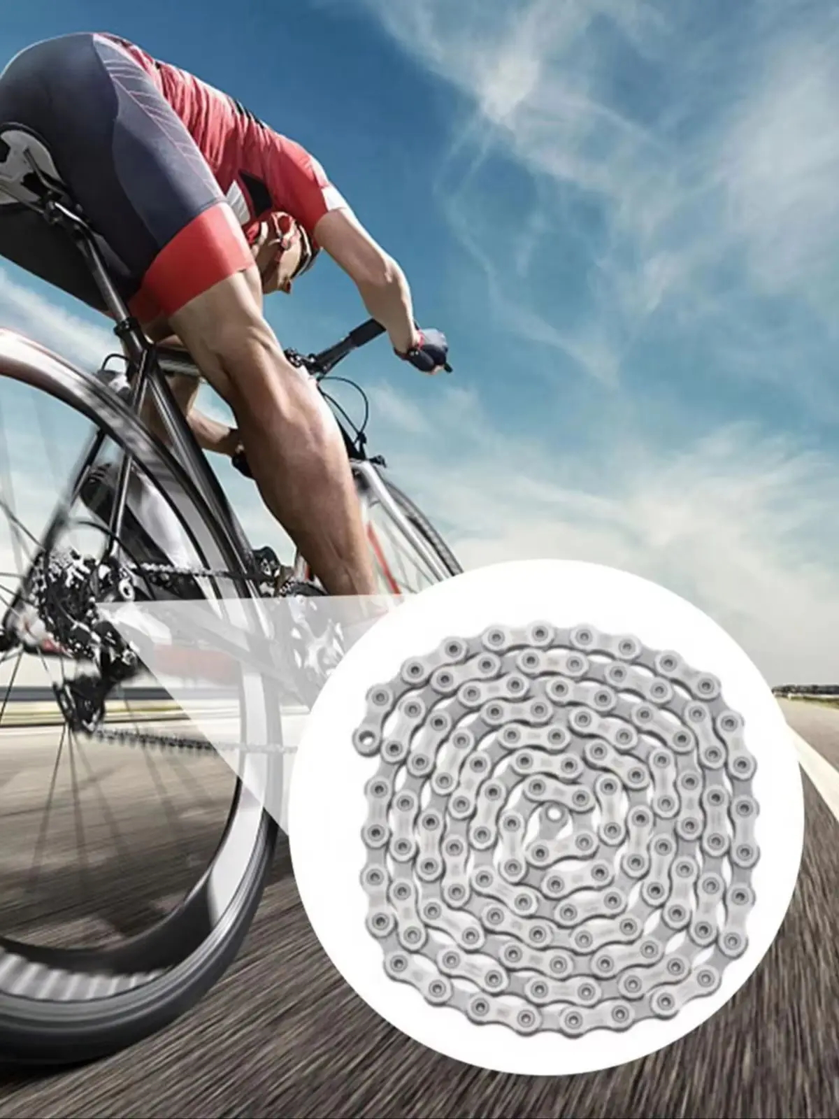 AliExpress NONE HC701 11 Speed MTB Chain Road Bike Chain 116 Links Mountain Bike Road Bike Chain with Quick Link Connector