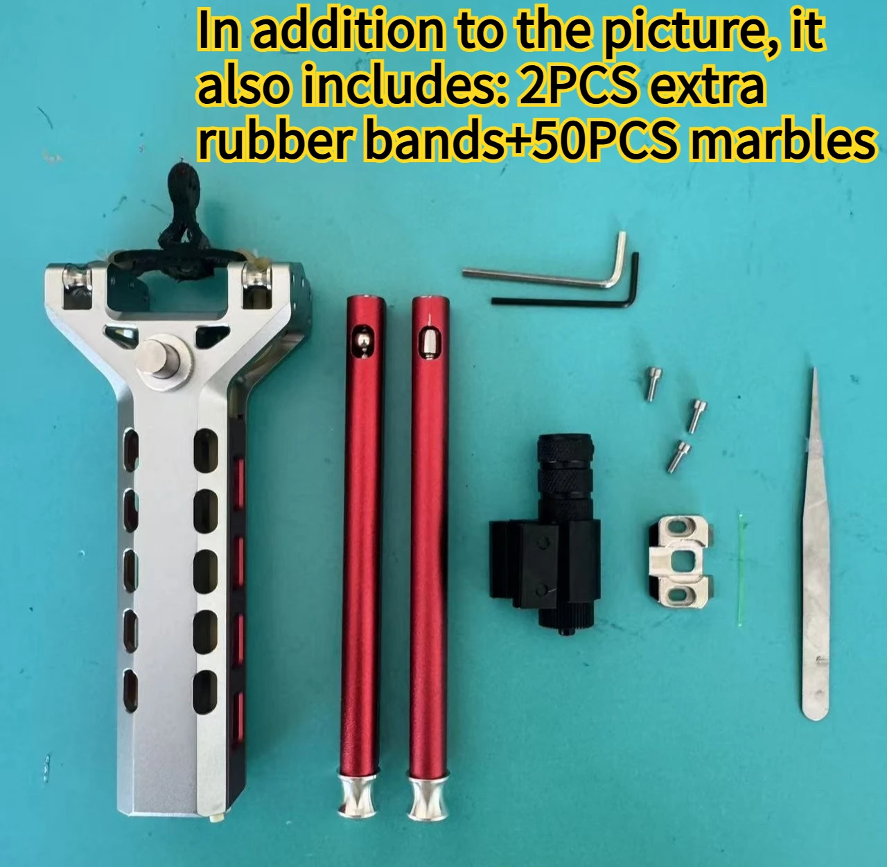 Aluminum Alloy CNC Automatic Loading Rapid Fire Magnetic Suction Portable Multi-function Hunting Tool Parts with Accessories Set