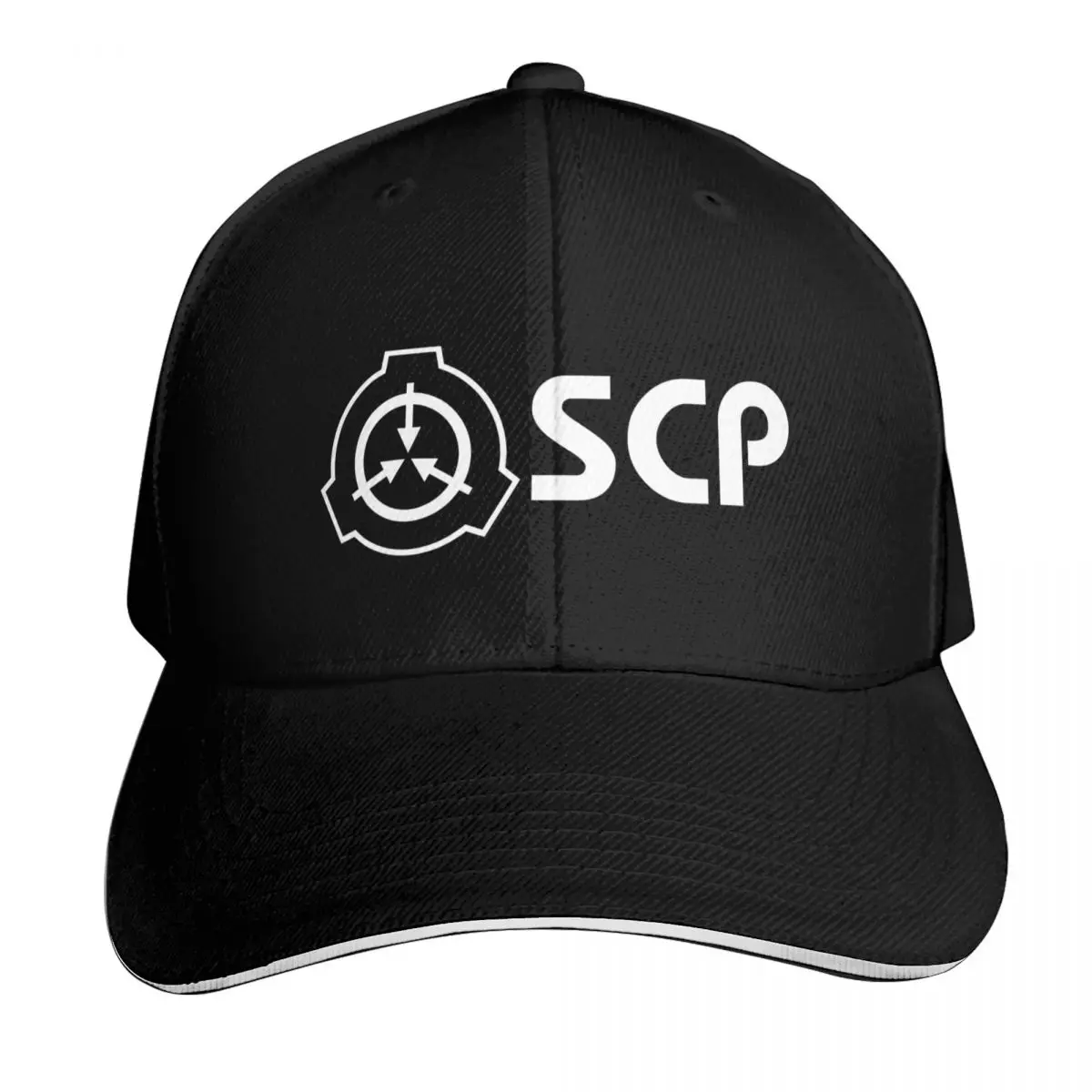 SCP Foundation Emblem (Black) Baseball Cap Gift for Him Her Casual Daily Wear Quick Dry Performance