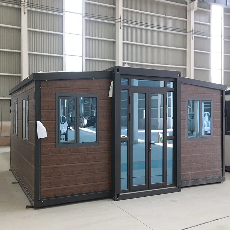 Fast Assembly 40ft Luxury Foldable Prefab Tiny House Prefabricated Expandable Modular Houses 5 Bedroom