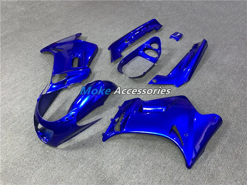 Motorcycle Fairings Kit FOR ZZR250 1996 1997 1998 1999 2000 2001 2002-2007 Bodywork set Accessories ABS BLUE