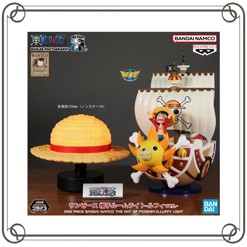 

ONE PIECE BANDNI THE HAT OF MONKEY.D.LUFFY LIGHT Коллекционная игрушка Украшение Праздничные подарки Фигурка Модель игрушки