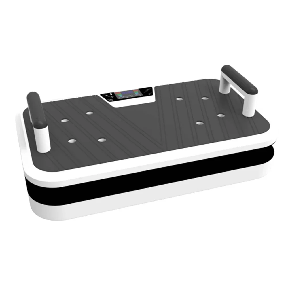 

OEM Заводская машина для упражнений с дистанционным управлением тонкая Вибрирующая пластина для всего тела вверх и вниз сумасшедший массажер