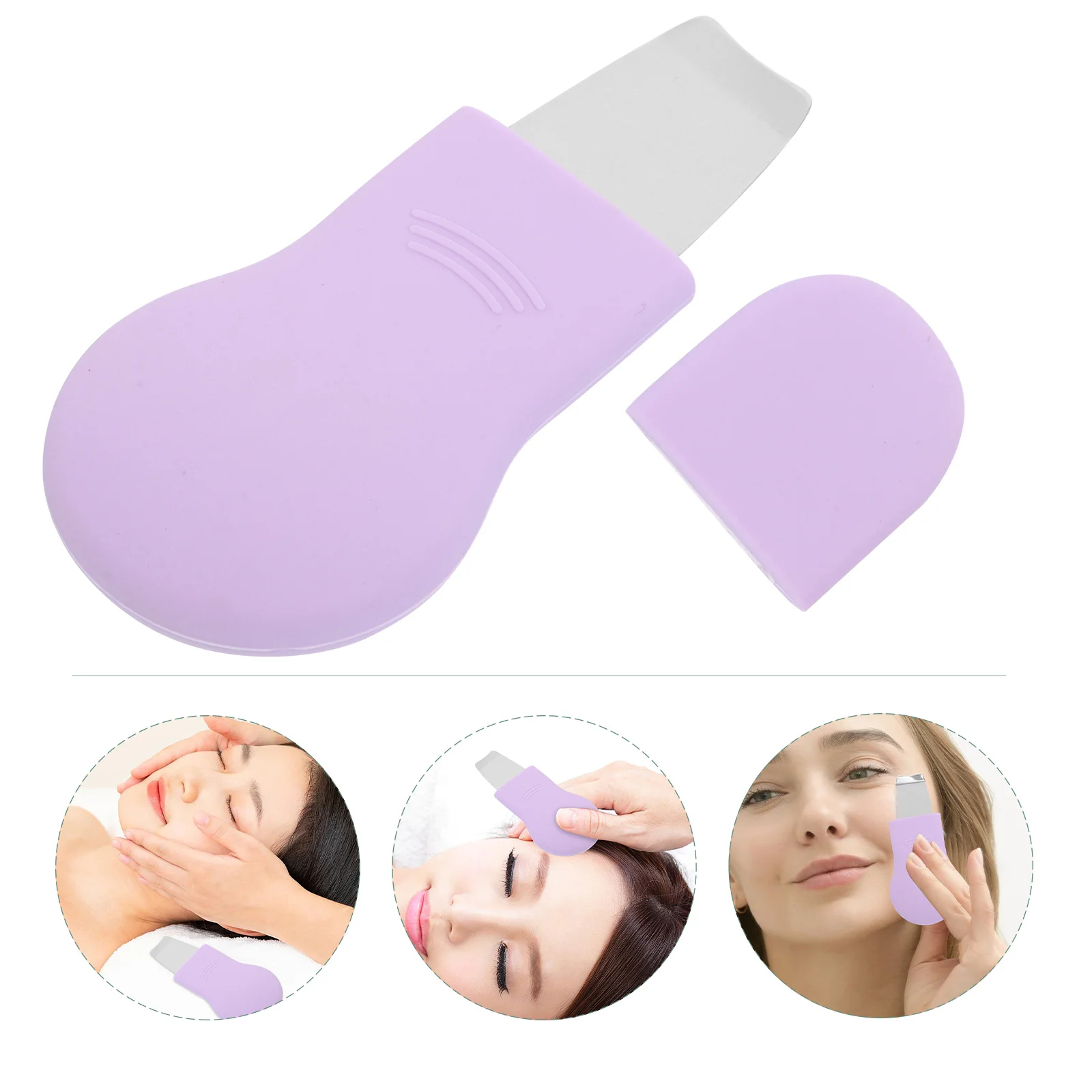Tool Dual Head Stainless Steel Face Scraper Pore Cleaner For Deep Cleansing Extractor Blemish
