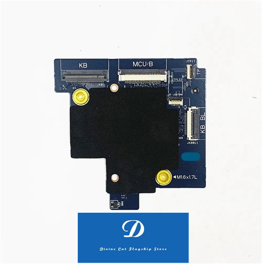 PARA Dell Alienware X17 R1 LS-K475P Placa adaptadora de teclado retroiluminado