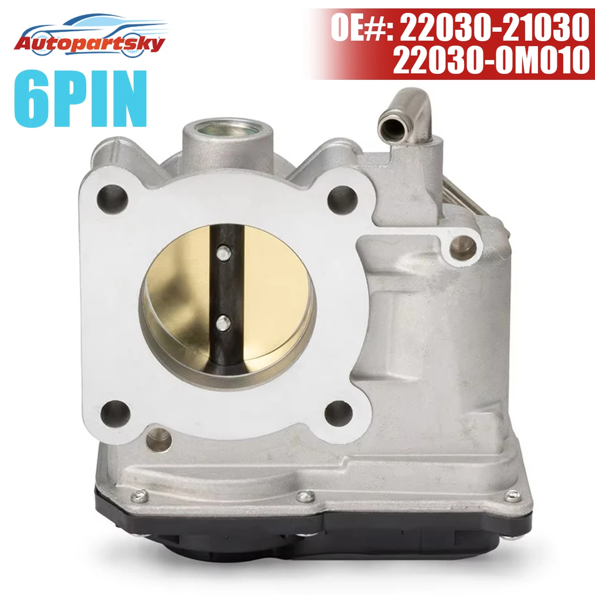 

New Engine Throttle Body Assembly 22030-21030 22030-0M010 For Toyota Yaris 1.5L 1497CC 2203021030 220300M010 TB1116 S20125