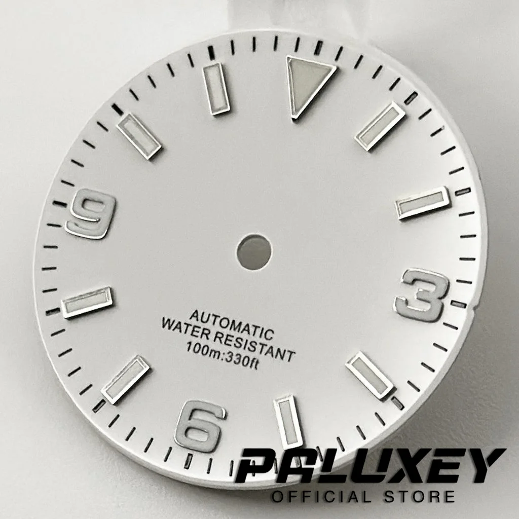 29mm Watch Dial Green Luminous Watch Faces For NNH35 ETA 2824 2836 Miyota 8215 821A Mingzhu DG2813 3804 Seagull 1612 Movement