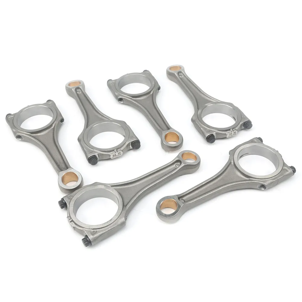 1Set Con Rod Connecting Rod Bar 1Pcs Fit For VW Touareg Audi S4 S5 A6 A7 Q5 Q7 3.0 TFSI 06E198401E 06E198401D 06E107065DM