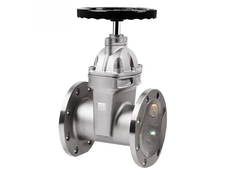 Manual power stainless steel gate valve without riser stem soft seal SS304 SS316 CF8 CF8M water