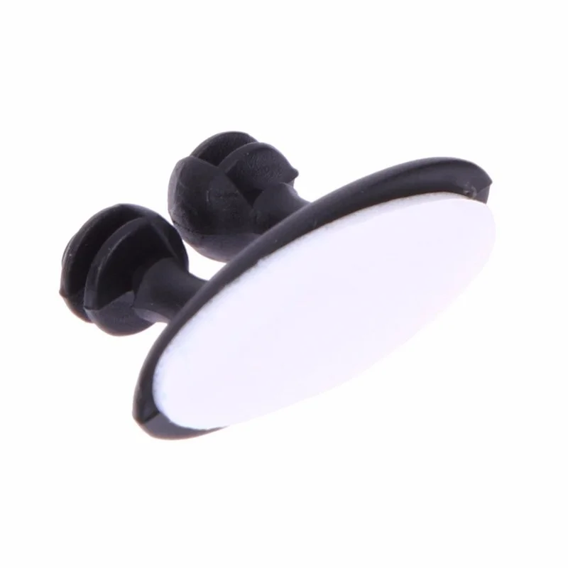 10Pcs/Lot Car Wire Cord Cable Holder Tie Clips Line Fixer Organizer Drop Adhesive USB Cable Car Clip Accessories image 5