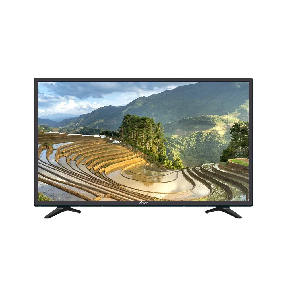 Wholesale 55 inch Tv With Classic Plastic Frame Flat Screen Smart Tv