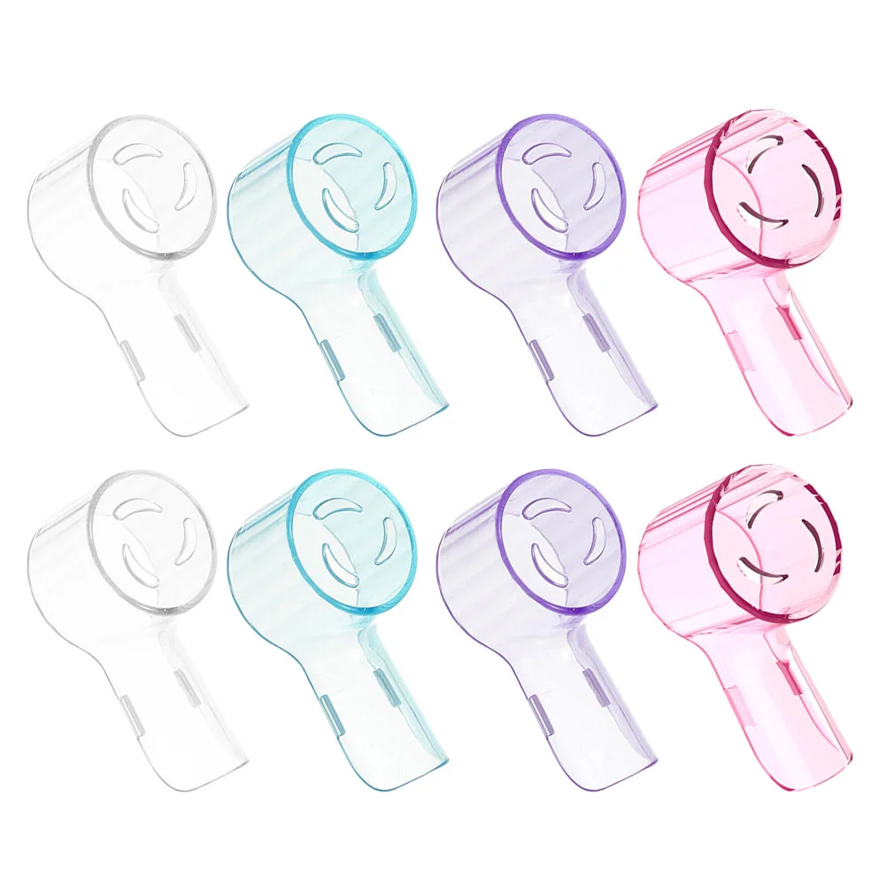 

8 Pcs Tooth Brush Toothbrush Dust Cap Caps Protector Hood Electric Covers Travel