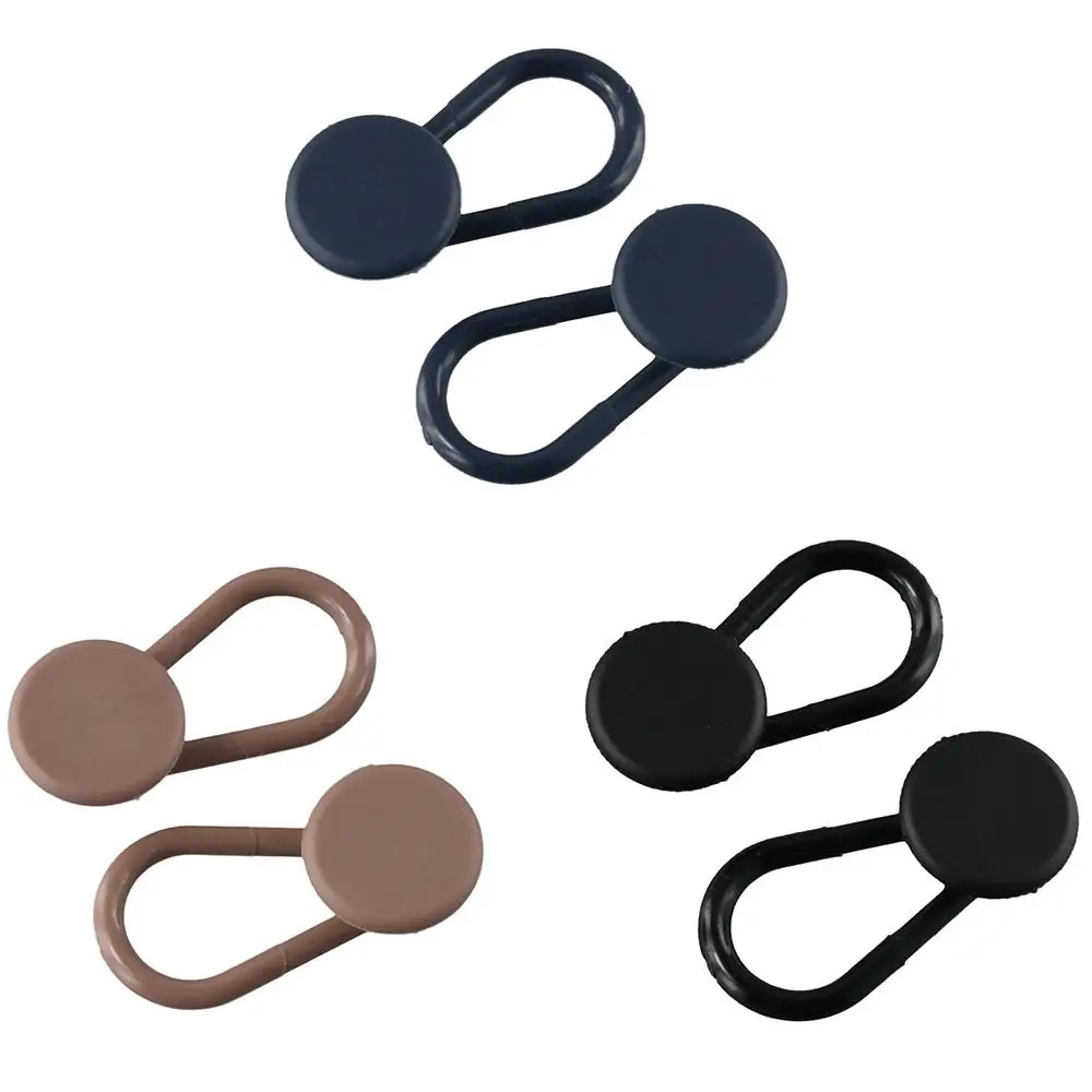 No Sewing 12Pcs Pants 10mm 15mm Waist Button Extender Women