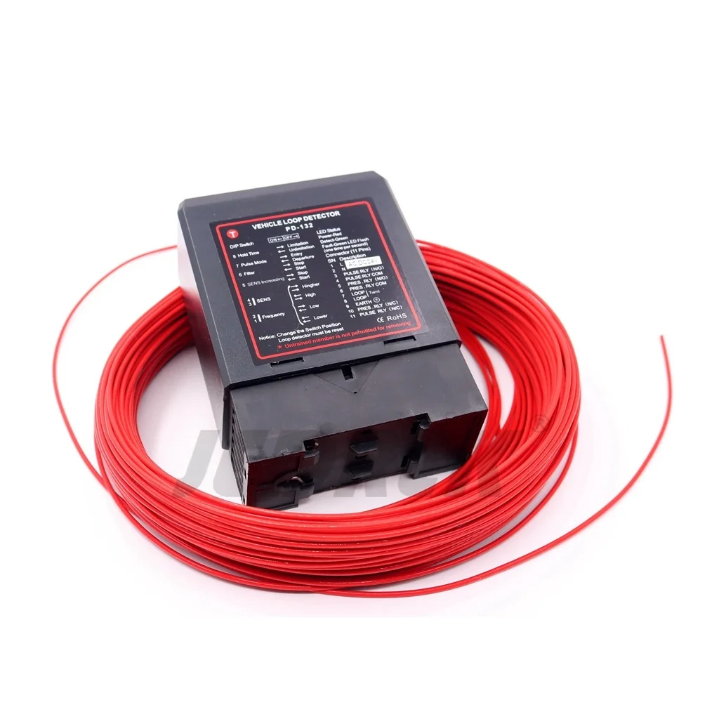  Metal Vehicle Inductive Loop Detector With 50m Loop Cable