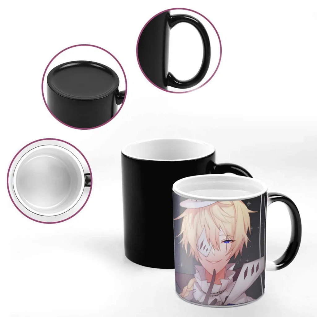 Nikolai-Gogol-Bungou-Stray-Dogs-One Piece Coffee Mugs And Mug Creative Color Change Tea Cup Ceramic Milk Cups Novelty Gifts