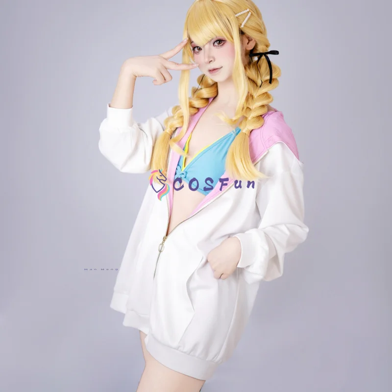 

Kotone Fujita Cosplay The Idolmaster: Shiny Colors Costume Swimsuit Sexy Lovely Uniform Halloween Party Role Play Outfit Women