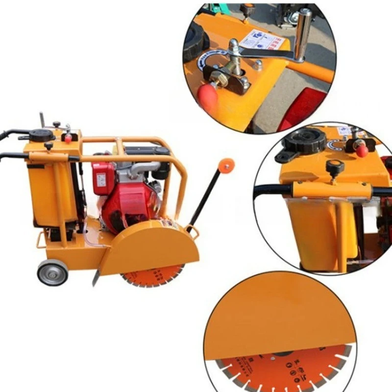 Machine de découpe de chaussons, machine de découpe de route diesel électrique