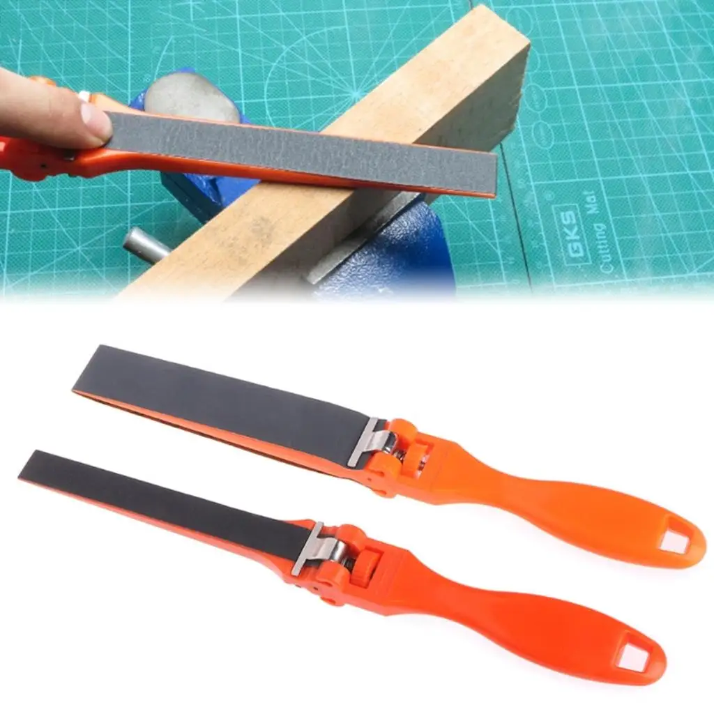 

Sandpaper Ruler Jewelry Polishing Tool Abrasive Grinding Plastic Hand Holder