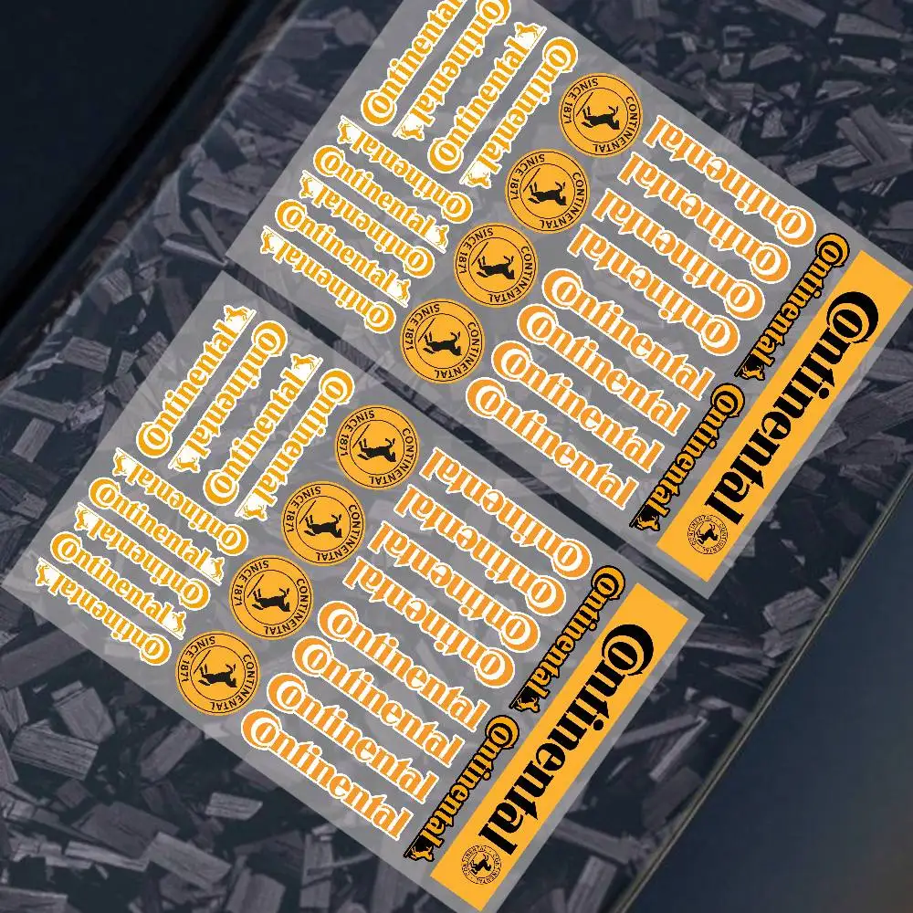 1 pegatinas para motocicleta, pegatina para parachoques de carrocería de coche, ventanas, paredes de ordenador portátil, calcomanía de vinilo, accesorios de personalización de coche para C-CONTINENTAL