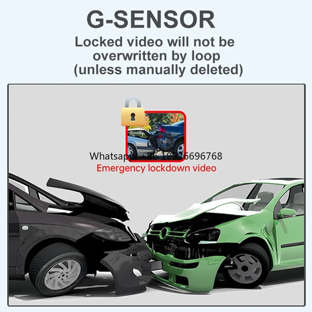 

3 Inch 4 camers FHD1080P Car Dashcam N300 Wifi Video Recorder GPS 24H Parking Monior G-sensor Loop Recording manufacturer