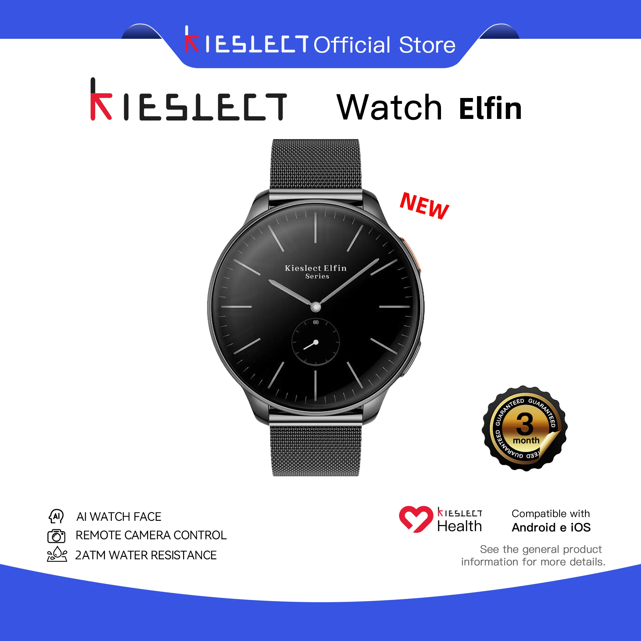 Kieslect Elfin Women's Smartwatch 1.32