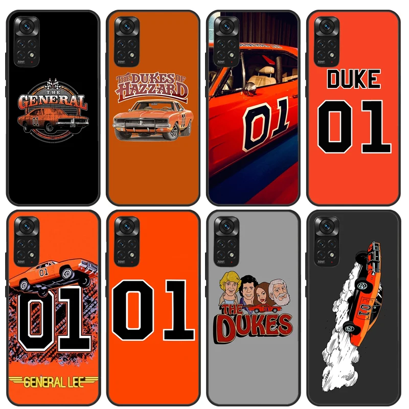 The General Lee Dukes Of Hazzard 01 Case For Xiaomi Redmi Note 8 9 12 10 11 Pro 8T 9S 10S 11S Cover For Redmi 9 10 9A 9C 10C