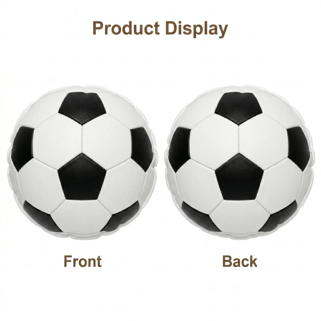 Soccer Football Sport Ball Game Athletic Plush Pillow Cushion Irregular Stuffed Throw Pillow Home Decor Gift Sofa Bed Home