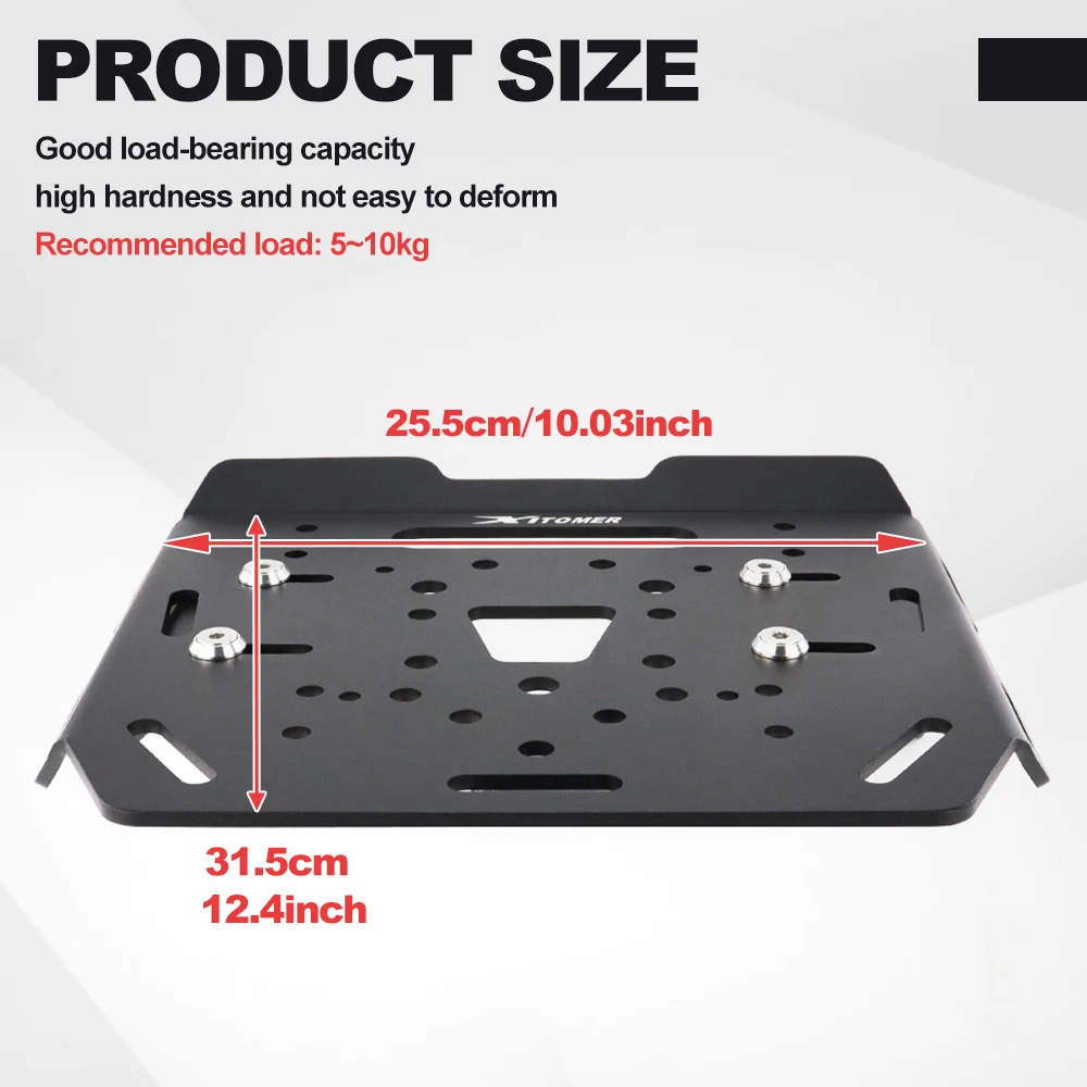 الرف الخلفي الناقل الرف قوس صالح لهوندا CT125 تريل/125 هنتر شبل 2021-2025 دراجة نارية الخلفية رف أمتعة البضائع العلوي